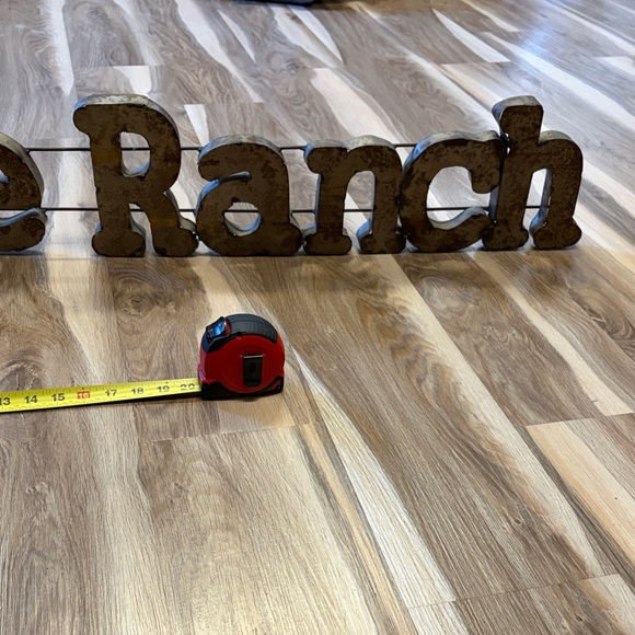 Rustic Metal 'The Ranch' Wall Decor - Picture 14 of 16